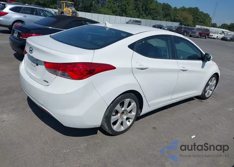 2011 Hyundai Elantra Limited из США, поврежденный, VIN 5NPDH4AE3BH049064